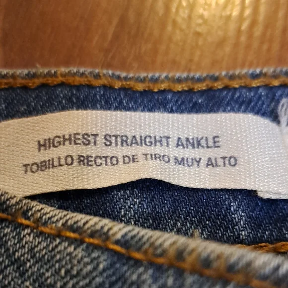 Universal Thread Blue Wide Leg Jeans - Picture 6 of 10